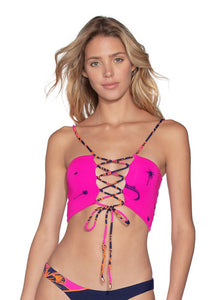 Maaji Sparkling Mermaid 4-Way Reversible Tube Top