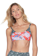 Load image into Gallery viewer, Maaji Bouquet Twister 4 Way Reversible Bralette Bikini Top
