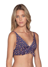 Load image into Gallery viewer, Maaji Alana Flounce Ruffle Reversible Halter Bikini Top
