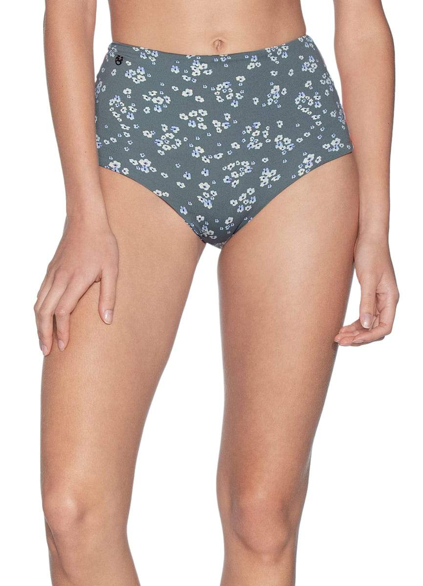 Maaji Bouquet Darling Reversible High Waisted Bikini Bottom