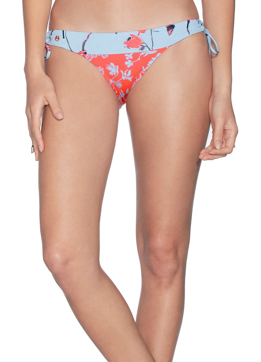 Maaji Loop Glimmer Reversible Tie Bikini Bottom