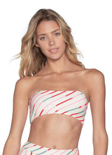 Load image into Gallery viewer, Maaji Heartbrake Flicker 4-Way Reversible Bandeau Bikini Top
