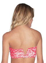 Load image into Gallery viewer, Maaji Heartbrake Flicker 4-Way Reversible Bandeau Bikini Top
