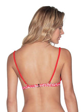 Load image into Gallery viewer, Maaji Enchanting Affair Reversible Triangle Bikini Top
