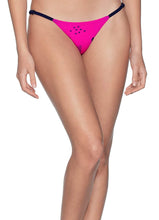 Load image into Gallery viewer, Maaji Croco Flash Single Strap Reversible Bikini Bottom
