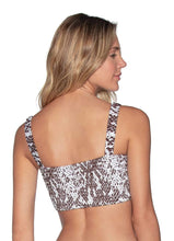 Load image into Gallery viewer, Maaji Mamba Dazzling Smock 4-Way Reversible Bralette Bikini Top
