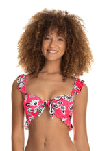 Load image into Gallery viewer, Maaji Festival Juggler 2 way Reversible Bandeau Bikini Top
