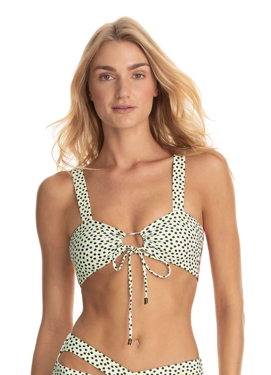 Maaji Amusing Feat 4 way Reversible Bralette Bikini Top