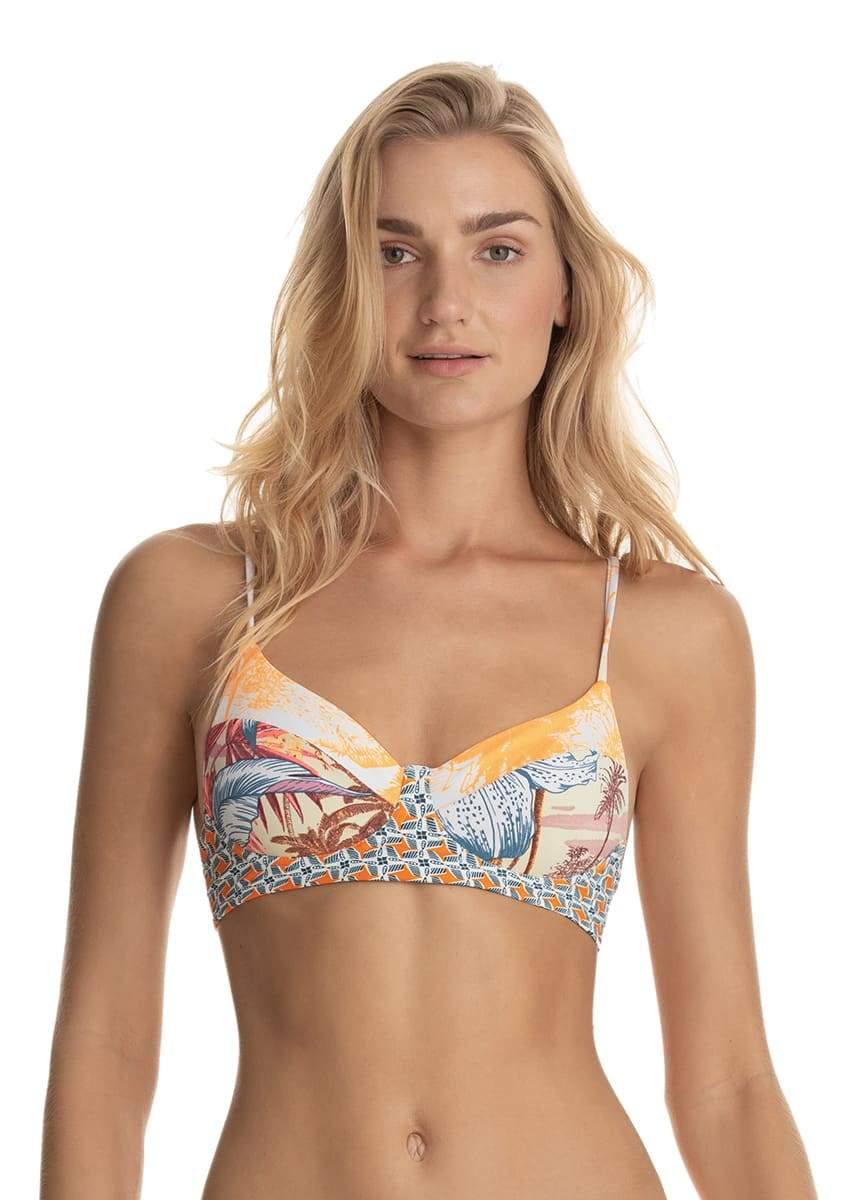 Maaji Megaphone Sundeck Reversible Underwire Bikini Top