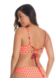 Maaji Fire Charlotte D Cup Triangle Bikini Top