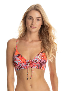 Maaji Fire Charlotte Triangle Bikini Top