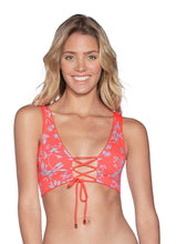 Load image into Gallery viewer, Maaji Coral Reef Allure 4 Way Bikini Halter Top
