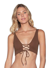 Load image into Gallery viewer, Maaji Coconut Allure 4-Way Reversible Halter Bikini Top
