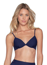 Load image into Gallery viewer, Maaji Ink Blue Lovely Reversible Bikini Top
