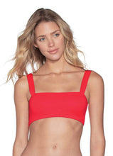 Load image into Gallery viewer, Maaji Candy Apple Dazzling 4-Way Reversible Bralette Bikini Top
