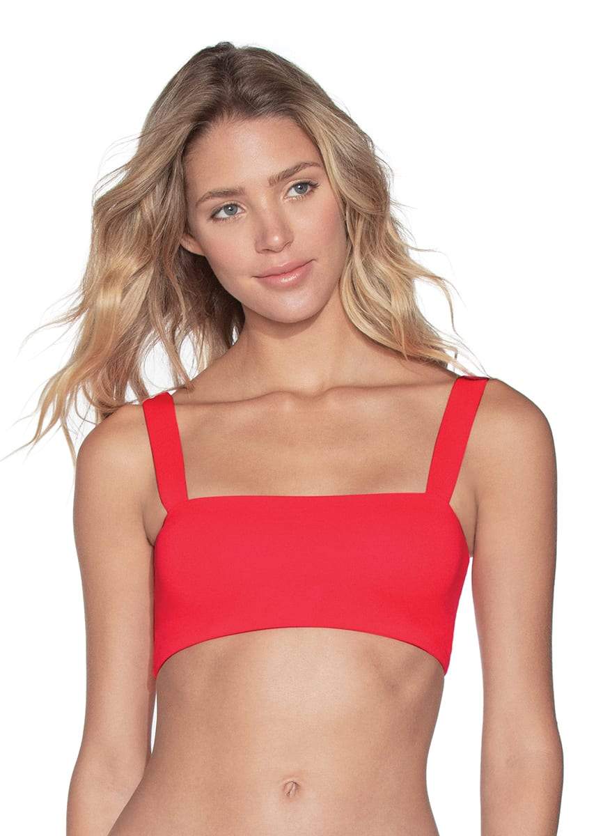 Maaji Candy Apple Dazzling 4-Way Reversible Bralette Bikini Top