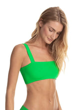 Load image into Gallery viewer, Maaji Lucky Clover Green Dazzling  4 way Reversible Bikini Top
