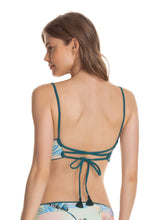 Load image into Gallery viewer, Maaji Rainforest Green Pilot Triangle Bikini Top
