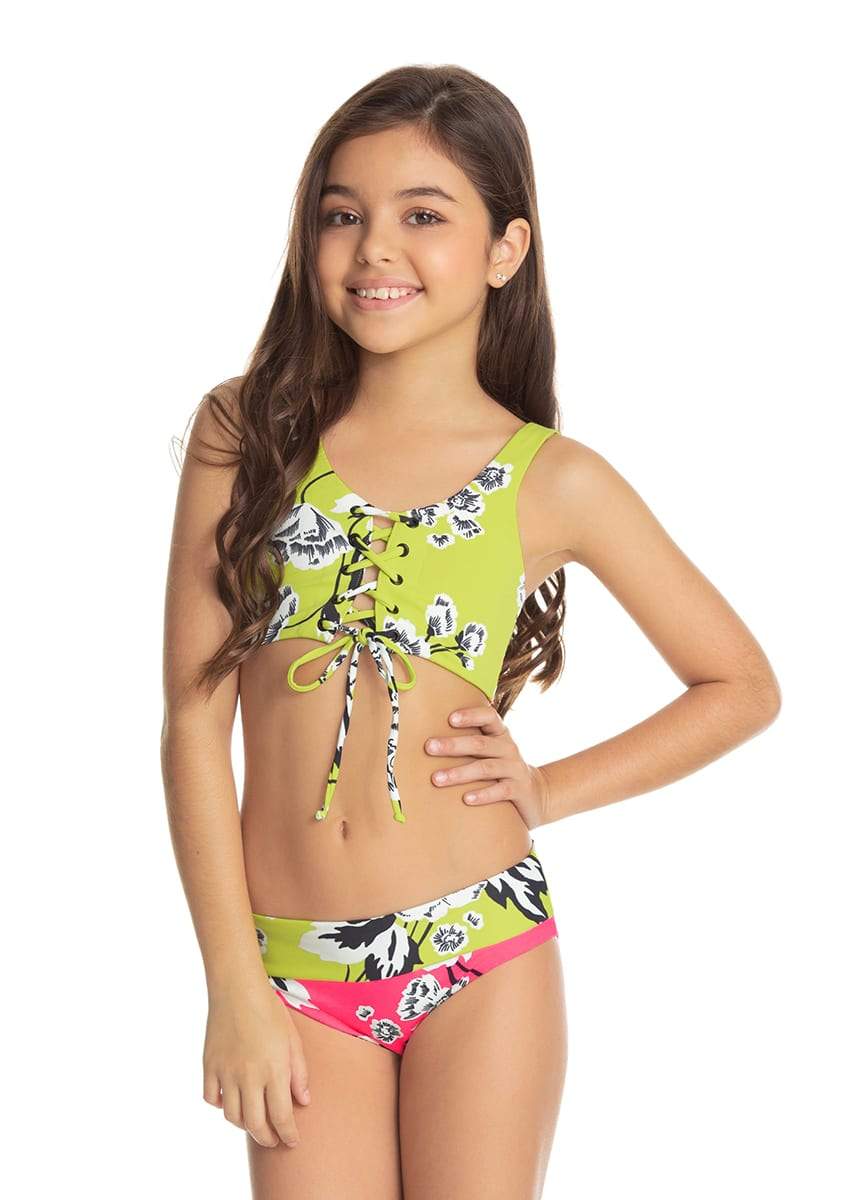 Maaji Dazzle Bedazzled Girls Bikini Set