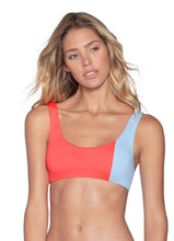 Load image into Gallery viewer, Maaji Mirrored Ring Sundeck Reversible Bralette Bikini Top
