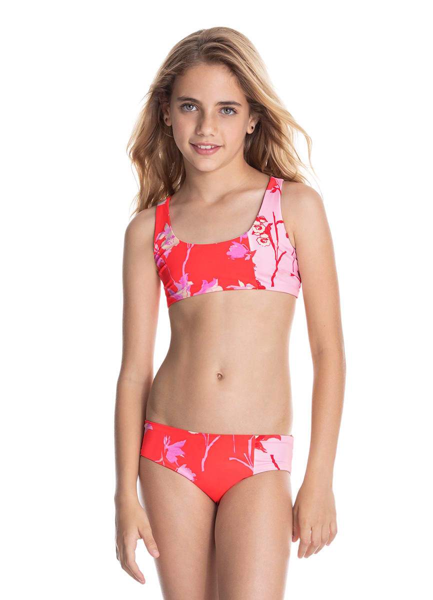 Maaji Candies And Spirits Reversible Girls Swimsuit