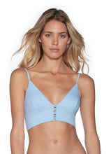 Load image into Gallery viewer, Maaji Sandbar Aviator Reversible Triangle Bikini Top
