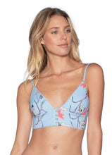 Load image into Gallery viewer, Maaji Sandbar Aviator Reversible Triangle Bikini Top
