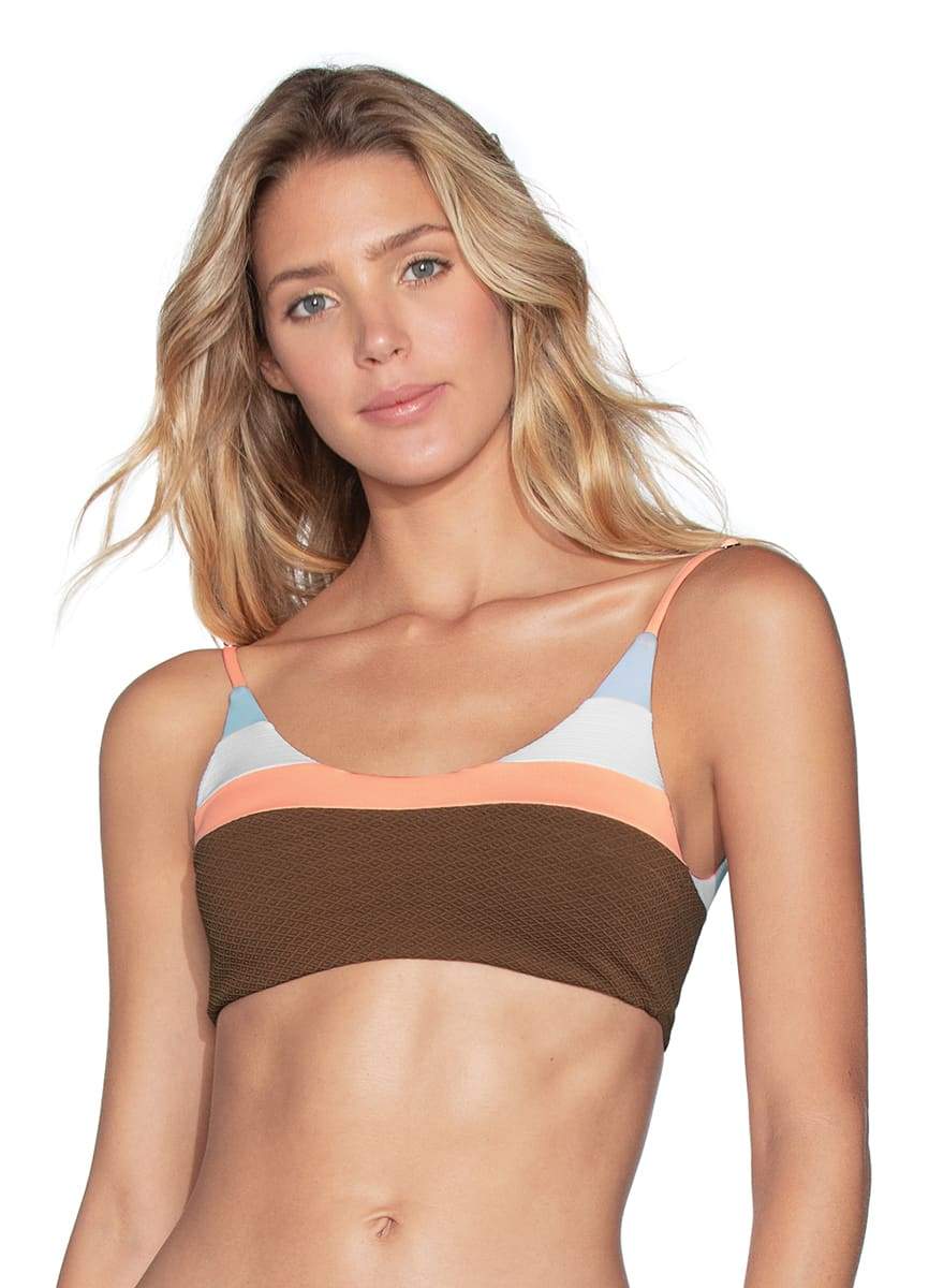 Maaji Miranda Lanai Reversible Bralette Bikini Top
