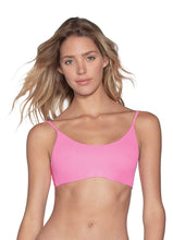 Load image into Gallery viewer, Maaji Taffy Pink Lanai Reversible Bralette Bikini Top
