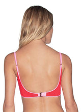 Load image into Gallery viewer, Maaji Taffy Pink Lanai Reversible Bralette Bikini Top
