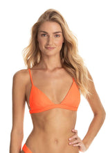 Load image into Gallery viewer, Maaji Orangesicle Elle Triangle Bikini Top
